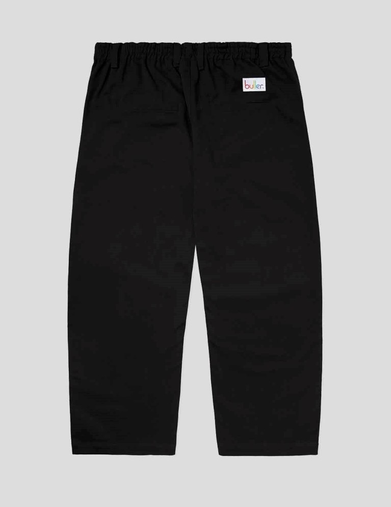 Pantalón BUTTER GOODS wide leg pants black